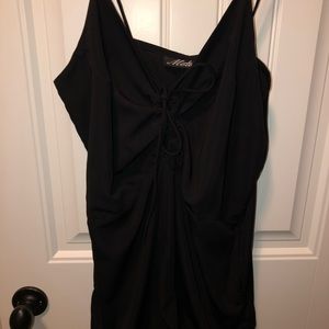 BLACK TIE-UP BOUTIQUE ROMPER SIZE M